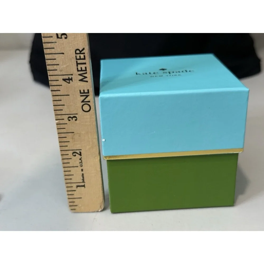Kate Spade New York Empty Watch Box Turquoise Blue Green Replacement‎ Gift Box